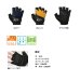 画像2: ≪'25年4月新商品！≫ ダイワ パッド付きUVカットグローブ 5本カット DG-2125 オレンジ Lサイズ (2)
