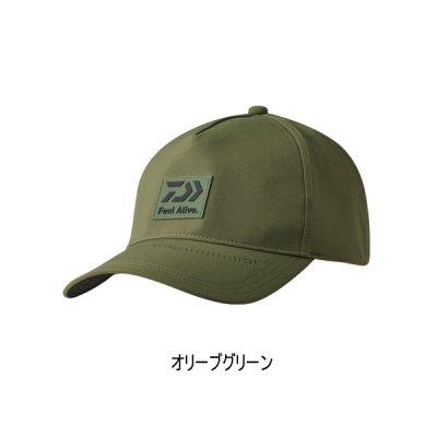 画像1: ≪'25年8月新商品!≫ ダイワ コーデュラ(R) ロゴキャップ DC-6125 オリーブグリーン フリーサイズ