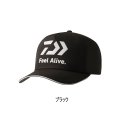 ≪'25年8月新商品！≫ ダイワ FeelAlive.(フィールアライブ)キャップ DC-9125W ブラック フリーサイズ