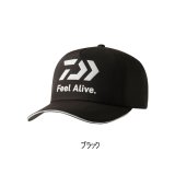 ≪'25年8月新商品！≫ ダイワ FeelAlive.(フィールアライブ)キャップ DC-9125W ブラック キングサイズ