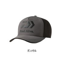 ≪'25年8月新商品！≫ ダイワ FeelAlive.(フィールアライブ)キャップ DC-9125W ガンメタル フリーサイズ