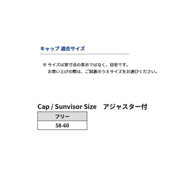 画像3: ≪'25年8月新商品!≫ ダイワ コーデュラ(R) ロゴキャップ DC-6125 ネイビー フリーサイズ
