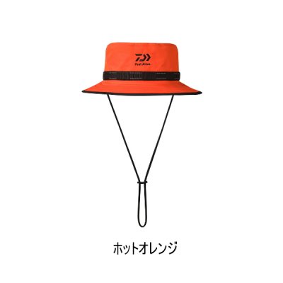 画像1: ≪'25年8月新商品!≫ ダイワ ゴアテックスハット DC-1925 ホットオレンジ Sサイズ