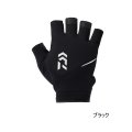 ≪'25年9月新商品！≫ ダイワ 防寒ライトグリップグローブ 5本カット DG-6325W ブラック Mサイズ