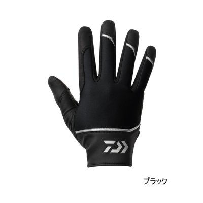 画像1: ≪'25年9月新商品！≫ ダイワ オフショア タイタニューム アルファ(TM) グローブ DG-7225W ブラック XLサイズ