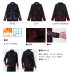 画像2: ≪'25年9月新商品！≫ ダイワ エキスパートライトジップシャツ DE-7725 ブラック Lサイズ (2)