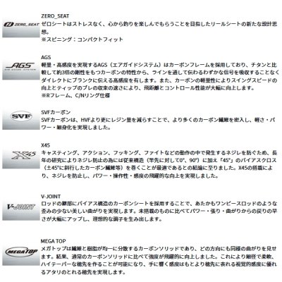 画像2: ≪'25年9月新商品！≫ ダイワ プレッソ AIR AGS 61L-S 〔仕舞寸法 95cm〕 【保証書付き】