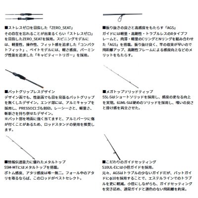 画像3: ≪'25年9月新商品！≫ ダイワ プレッソ AIR AGS 61L-S 〔仕舞寸法 95cm〕 【保証書付き】