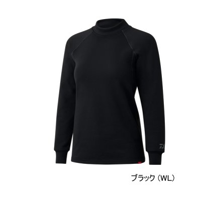 画像1: ≪'25年9月新商品！≫ ダイワ ダンロテック アンダーシャツ極厚手ハイネック DU-3225S ブラック WLサイズ