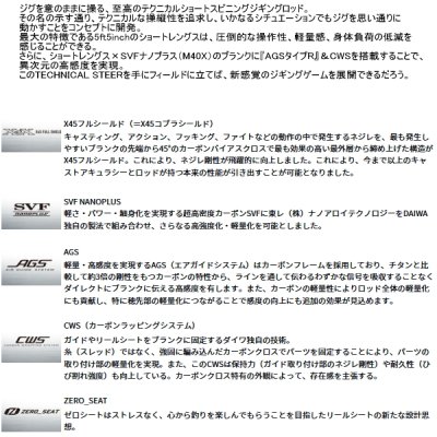 画像2: ≪'25年9月新商品！≫ ダイワ ソルティガ J テクニカルステア 55S-4 〔仕舞寸法 165cm〕 【保証書付き】 【大型1/代引と離島不可】