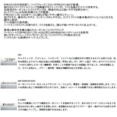 画像2: ≪'25年9月新商品！≫ ダイワ プレッソ MX 62UL+-E 〔仕舞寸法 97cm〕 【保証書付き】