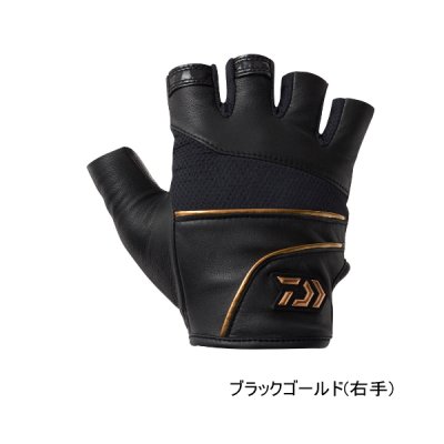 画像1: ≪'25年9月新商品！≫ ダイワ ヘラグローブ(右手用) DG-6925R ブラックゴールド Mサイズ