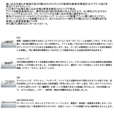 画像2: ≪'25年9月新商品！≫ ダイワ メタリア ヒラメ SS/MH-240・J 〔仕舞寸法 125cm〕 【保証書付き】