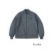 画像1: ≪'25年9月新商品！≫ ダイワ コーデュラ(R) MA-1ジャケット DJ-5925 ガンメタル XLサイズ (1)