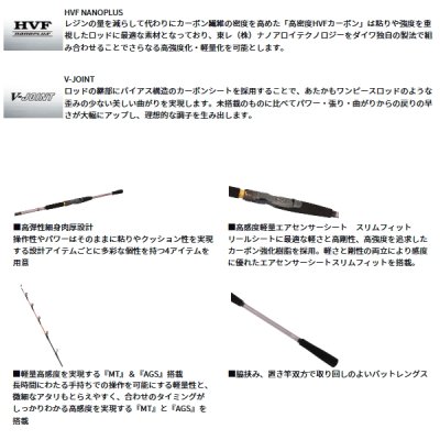 画像3: ≪'25年9月新商品！≫ ダイワ メタリア ヒラメ SS/MH-240・J 〔仕舞寸法 125cm〕 【保証書付き】