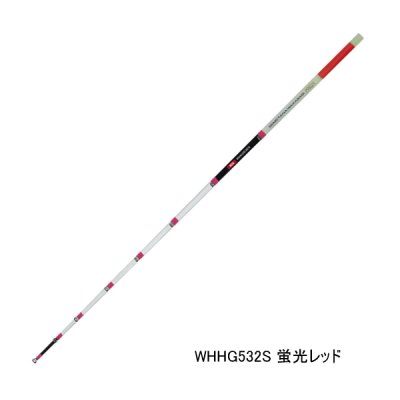 画像1: ≪'25年9月新商品！≫ PROX 攻棚ワカサギ扁平穂先GS WHHG532S 蛍光レッド S 〔全長 32cm〕