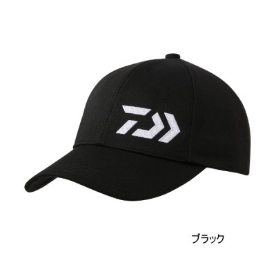 画像1: ダイワ ベースボールキャップ DC-6224W ブラック フリーサイズ