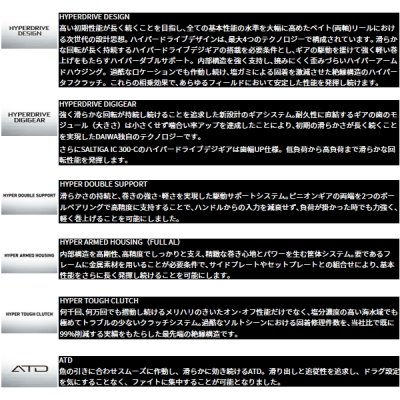 画像2: ≪'25年10月新商品！≫ ダイワ '25 ソルティガ IC 300H-SJ-C(右) 【小型商品】