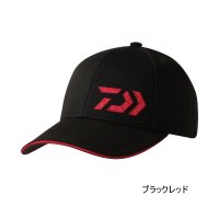≪'25年9月新商品！≫ ダイワ ベースボールキャップ DC-6224W ブラックレッド フリーサイズ