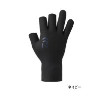 ≪'25年9月新商品！≫ ダイワ クロロプレングローブ 3本カット DG-2125W ネイビー XLサイズ