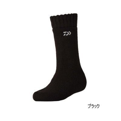 画像1: ≪'25年9月新商品！≫ ダイワ ダンロテック(R) ソックス(ロング) DS-3025R ブラック フリーサイズ