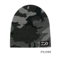 ≪'25年9月新商品！≫ ダイワ リバーシブルビーニーキャップ DC-9725W ブラックカモ フリーサイズ