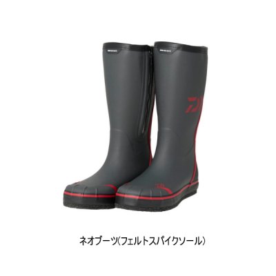 画像1: (25年10月新商品) ダイワ ネオブーツ(フェルトスパイクソール) NB-3506W グレー Lサイズ