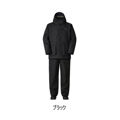 画像1: (25年10月新商品) ダイワ レインマックス(R) リビルドウインタースーツ DW-3225 ブラック 3XLサイズ