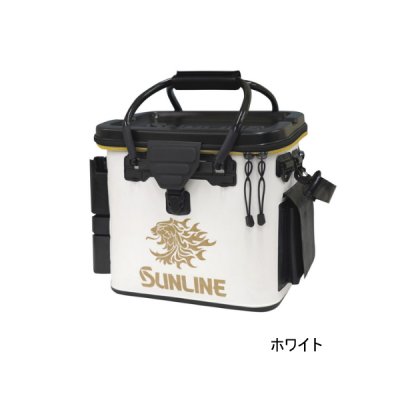 画像1: （25年11月新商品） サンライン 磯タックルバッグ SFB-0646 ホワイト （11月発売予定／ご予約受付中）