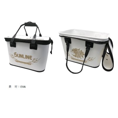 画像2: サンライン ハードバッカン SB-233 ホワイト 40cm