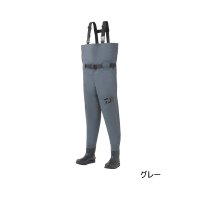 （25年12月新商品） ダイワ パワーウェーダー（フェルトソール） PW-4208 グレー 3Lサイズ