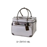 がまかつ へらバッグ5 GB-390 ローズホワイト 40L