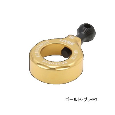 画像1: リブレ Q.R.A 200 タイプ QRA-200-GLBK ゴールド／ブラック 8181 （返品不可） （小型商品）