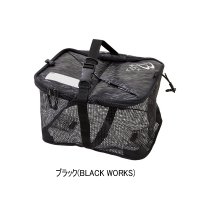 がまかつ 活かしメッシュバッカン GM-2543 ブラック（ブラックワークス） 45cm