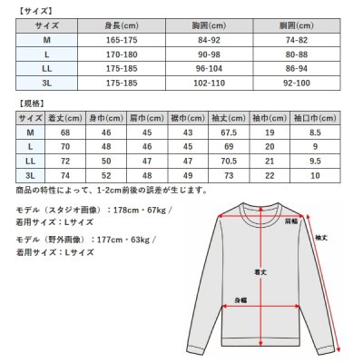 画像5: ハヤブサ HYOON（ヒョウオン） ベンチレーション フルカバーアンダーシャツ Y1683 ブラック（90） Lサイズ