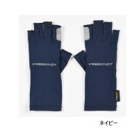 ハヤブサ ストレッチタフグローブ 5本カット Y4197 ネイビー（80） フリーサイズ