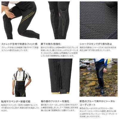 画像2: （26年3月新商品） シマノ リミテッド プロ タイツ 2.5 FI-560Y リミテッドブルー XLOサイズ （3月発売予定／ご予約受付中）