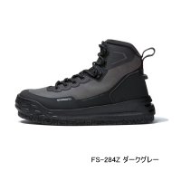 （26年1月新商品） シマノ ジオロック ウェーディングシューズ カットピンフェルト FS-284Z ダークグレー 28.0cm （1月発売予定／ご予約受付中）