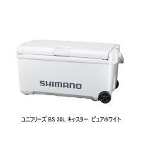 （26年3月新商品） シマノ ユニフリーズ BS キャスター ND-630Z ピュアホワイト 30L （3月発売予定／ご予約受付中） （大型1/代引と離島不可）