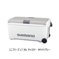 （26年3月新商品） シマノ ユニフリーズ LT キャスター ND-730Z Wライトグレー 30L （3月発売予定／ご予約受付中） （大型1/代引と離島不可）