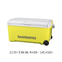 （26年3月新商品） シマノ ユニフリーズ BS キャスター ND-630Z レモンイエロー 30L （3月発売予定／ご予約受付中） （大型1/代引と離島不可）