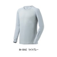（26年3月新商品） シマノ ハイブリッドインナー シャツ リストカバー IN-004Z ライトグレー 2XLサイズ （3月発売予定／ご予約受付中）
