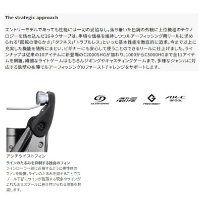 画像2: （26年5月新商品） シマノ 26 ネクサーブ 2500S （5月発売予定／ご予約受付中） （小型商品）