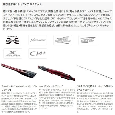 画像2: （26年3月新商品） シマノ 26 セフィア リミテッド S90ML （仕舞寸法 140.5cm） （保証書付き） （3月発売予定／ご予約受付中） （大型1・代引と離島不可）