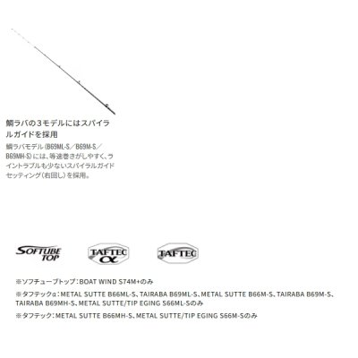 画像3: （26年3月新商品） シマノ 26 ソルティーアドバンス メタルスッテ B66ML-S （仕舞寸法 102.9cm） （3月発売予定／ご予約受付中）