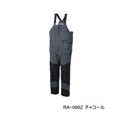 画像1: （26年3月新商品） シマノ ゴアテックス ストレッチ プロビブ 05 RA-080Z チャコール 2XLサイズ （3月発売予定／ご予約受付中）