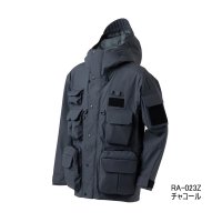 （26年3月新商品） シマノ ESレインジャケット 03 RA-023Z チャコール 2XLサイズ （3月発売予定／ご予約受付中）