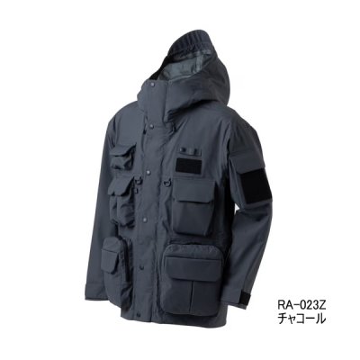 画像1: （26年3月新商品） シマノ ESレインジャケット 03 RA-023Z チャコール Lサイズ （3月発売予定／ご予約受付中）