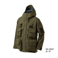 （26年3月新商品） シマノ ESレインジャケット 03 RA-023Z カーキ 2XLサイズ （3月発売予定／ご予約受付中）