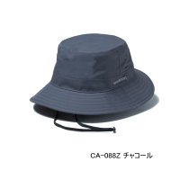 （26年3月新商品） シマノ レインバケットハット CA-088Z チャコール Lサイズ （3月発売予定／ご予約受付中）
